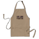 Live Long & Twitter Text aprons