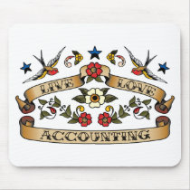 Live Love Accounting mousepads