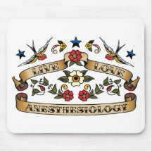 Live Love Anesthesiology Mouse Pad