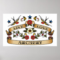 Live Love Archery Print
