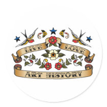 Live Love Art History stickers by 1000suns Live Love Art History stickers