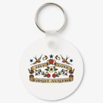 Live Love Budget Analysis keychains by 1000suns Live Love Budget Analysis keychains