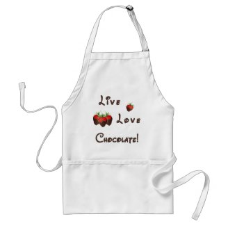 Live Love Chocolate Apron