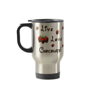 Live Love Chocolate Mug - Customized mug