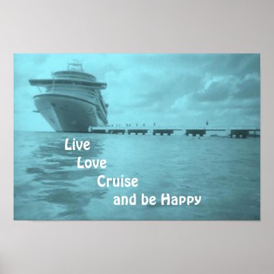 Live Love Cruise print