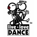 LIVE LOVE DANCE TANGO t-shirts
