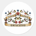 Live Love Drafting Stickers