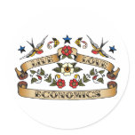 Live Love Economics Sticker