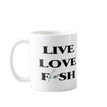 Live Love Fish Mug
