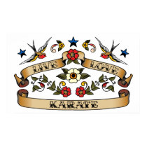 Live Love Karate posters by 1000suns Live Love Karate posters