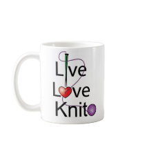 Live Love Knit Mug