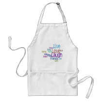 Live Love Laugh aprons