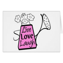 Live, Love, Laugh cards