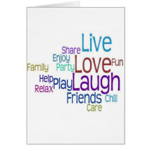 Live Love Laugh Cards