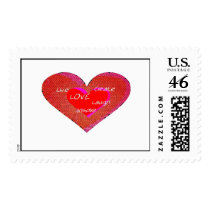 Live love laugh etc postage