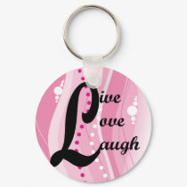 Live Love Laugh Keychain