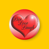 Live Love Laugh Magnets magnets