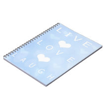 Live Love Laugh notebook