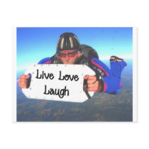 Live Love Laugh postcards