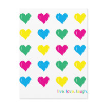 Live. Love. Laugh. postcards
