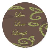 live love laugh stickers
