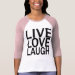 Ladies 3/4 Sleeve Raglan (Fitted)
