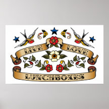 Live Love Lunchboxes Print