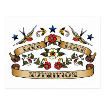 Live Love Nutrition Post Cards
