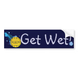 Live Love Polo - Water Polo Humor Bumper Sticker