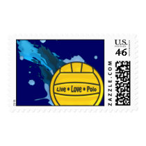 Live Love Polo - Water Polo Postage