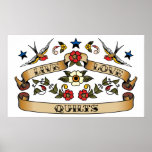 Live Love Quilts Poster