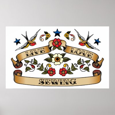  Americana tattoo style They're also great gifts for other Sewing fans