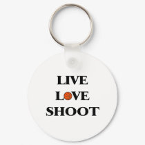 Live Love Shoot (Basketball) keychains by CelebrationZazzle Live Love Shoot (Basketball) keychains