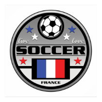 Live Love Soccer France Poster