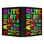 Live love tango vinyl binders