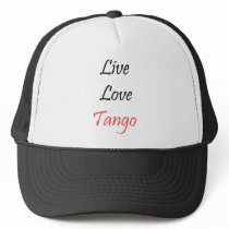 Live Love Tango exclusive design! Mesh Hat