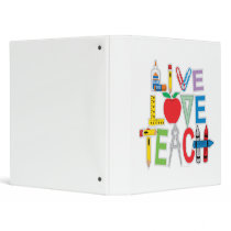 Live Love Teach Binders