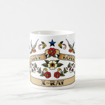 Live Love X-Ray Coffee Mugs