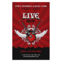 Live Music Concert / Party flyer by BluePlanet Live Music Concert / Party flyer