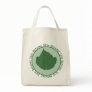 Live Natural Green Leaf Organic Tote Bag