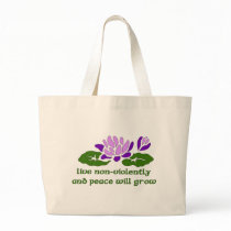 Live Non-Violently bags by orsobear Live Non-Violently bags