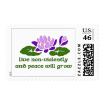 Live Non-Violently Stamp