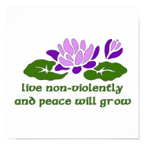 Live Non-Violently posters by orsobear Live Non-Violently posters