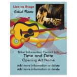 Live on Stage Acoustic Guitarist Flyer