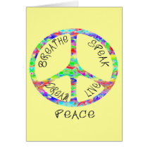 Live Peace Cards