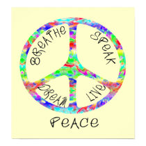 Live Peace Poster