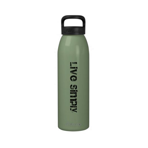 Live Simply - BPA free - Edamame - water bottle