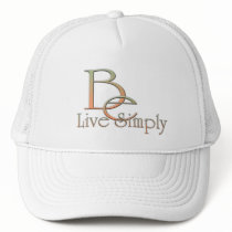 Live Simply hats