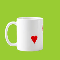 Live Simply Hearts Mug mugs