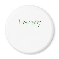 Live Simply Magnets